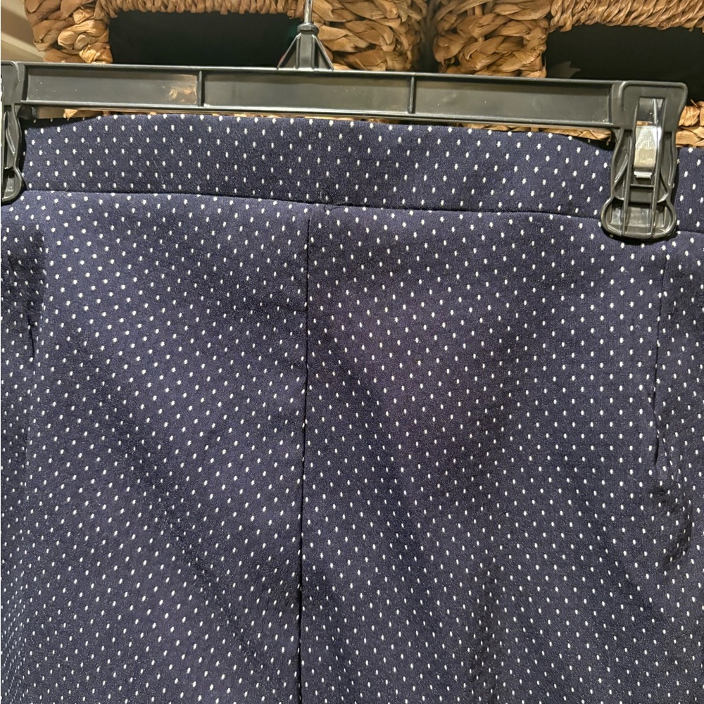 Jones New York Women's Navy Patterned Dress Pants 2x - Picture 4 of 7